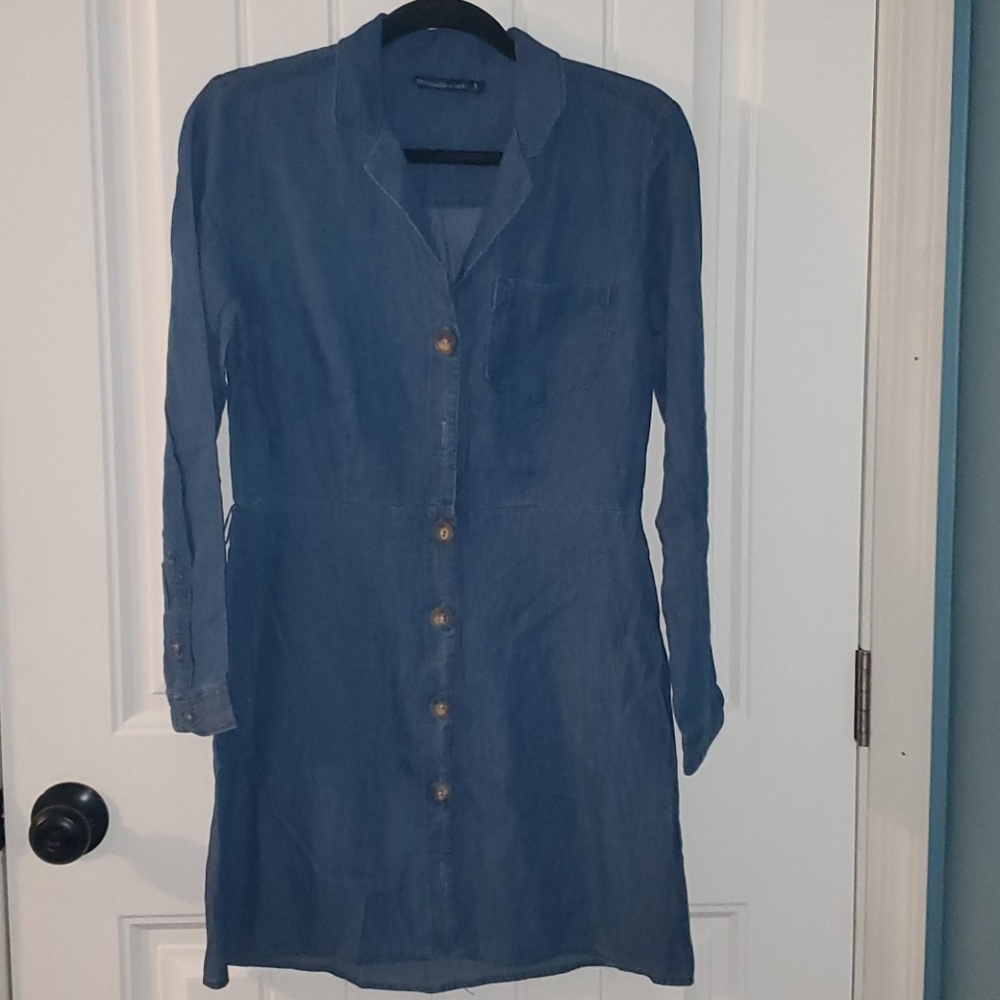 Denim dress